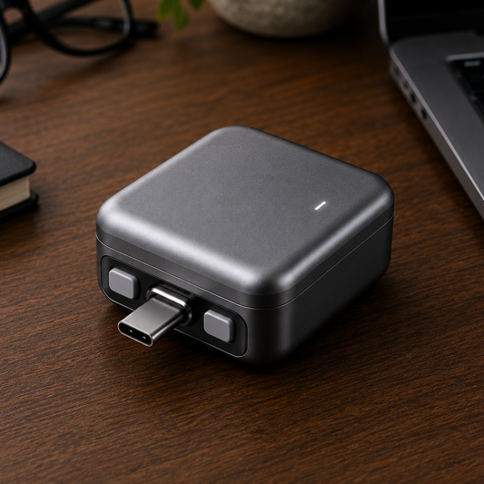 USB-C Auto Disconnect Charging Adapter for iPhone & Samsung | SmartCharge by Konrax Labs